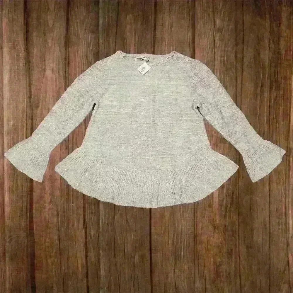 STYLE & CO. RUFFLE SWEATER